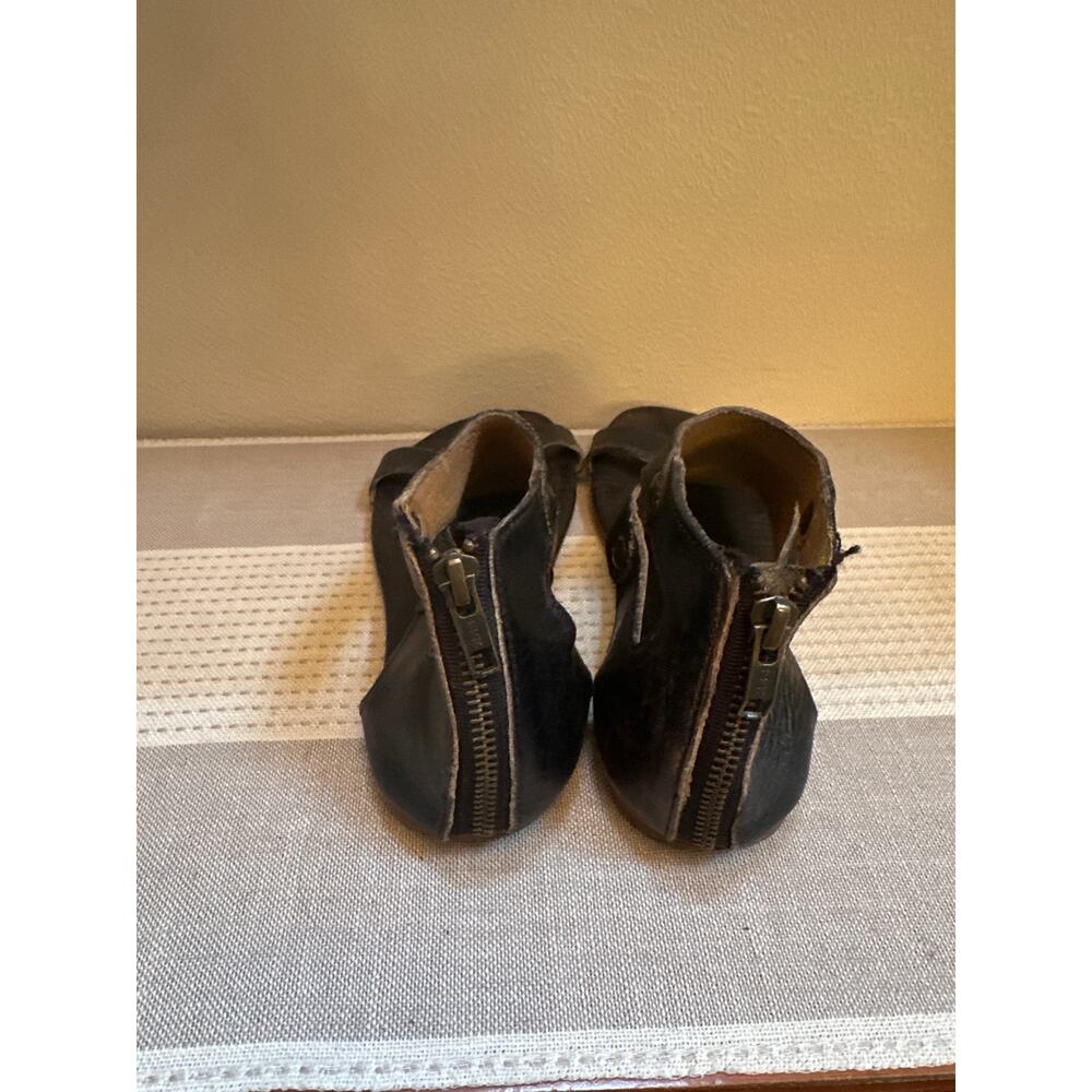 Bed Stu Soto Sandals Black Leather Size 8.5 - Picture 4 of 7